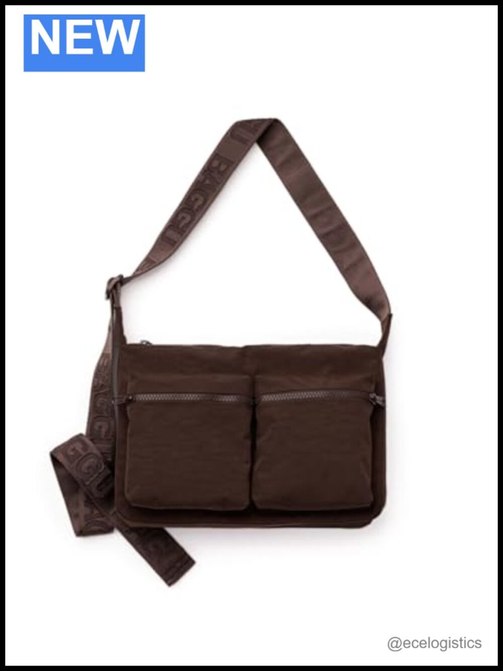 BAGGU Medium Cargo Crossbody Nylon Bag